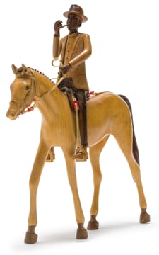 Julius Mfethe; Horse and Rider