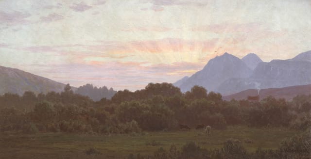 Jan Ernst Abraham Volschenk; The Chill That Rises with the Setting Sun (The Zuur Braak Valley)