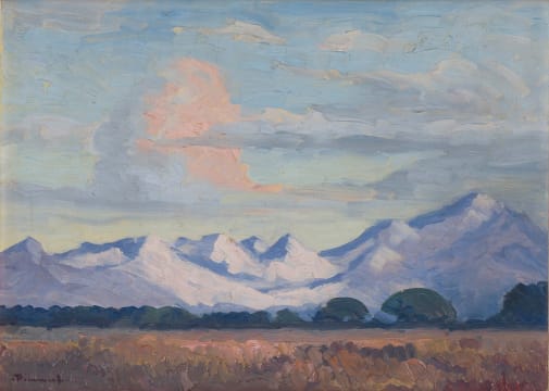 Jacob Hendrik Pierneef; Mountainous Landscape