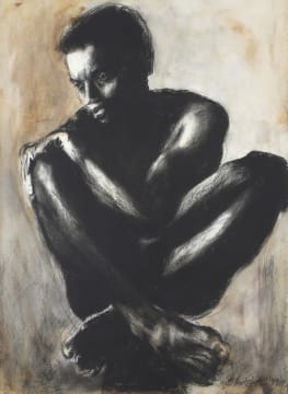 Sasha Hartslief; Seated Figure