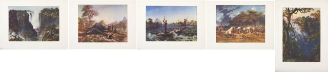After Thomas Baines; Five Prints