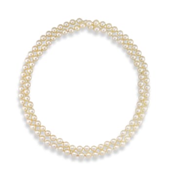 Cultured pearl necklace