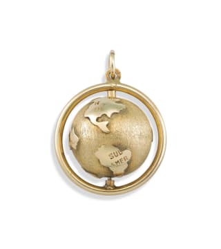 10ct gold pendant