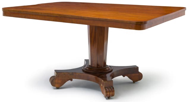 A Victorian mahogany centre table