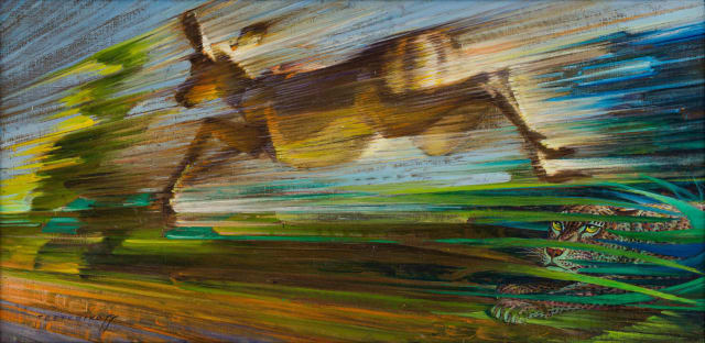 Vladimir Tretchikoff; Stalker (Impala and Leopard)