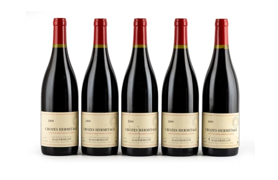 Alain Graillot; Crozes-Hermitage; 2009; 5 (1 x 5); 750ml