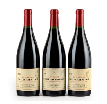 Alain Graillot; Crozes-Hermitage La Guiraude; 2009; 3 (1 x 3); 750ml
