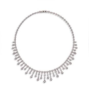 Diamond necklace, late 19th century