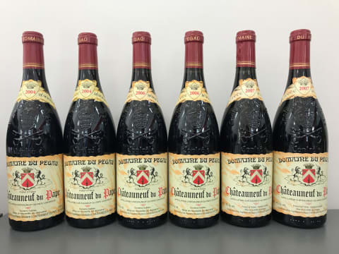 du Pegau; Châteauneuf-du-Pape Cuvée Réservée; 2004, 2006, 2007; 6 (3 x 2); 750ml