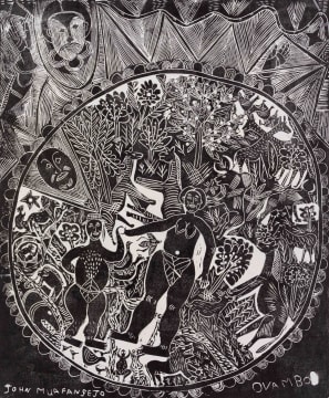 John Muafangejo; Adam and Eva