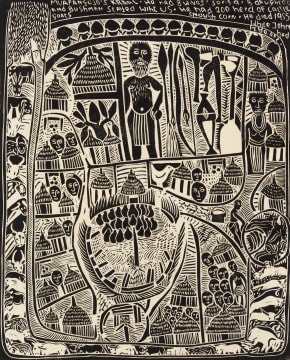 John Muafangejo; Muafangejo's Kraal