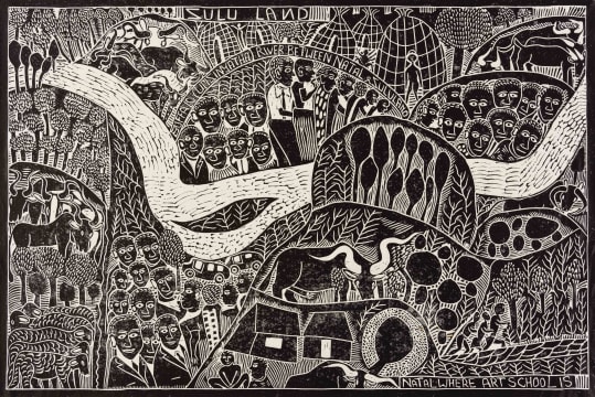 John Muafangejo; Zulu Land