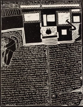 John Muafangejo; Zimbabwe House