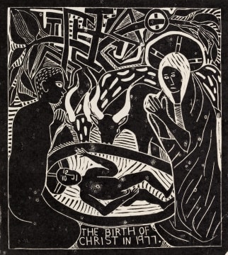 John Muafangejo; The Birth of Christ