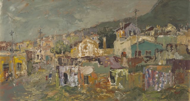 Gregoire Boonzaier; The Slopes of Devil’s Peak from District Six, Cape Town