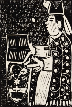 John Muafangejo; The First Bishop of Doicese (sic) of Namibia