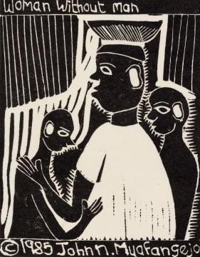 John Muafangejo; Woman Without Man