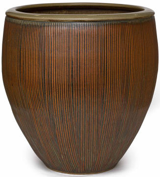 Digby Hoets; Large Vessel with Vertical Stripes