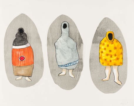 Colbert Mashile; Three Figures I