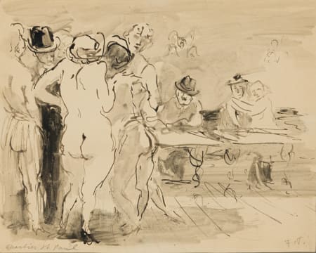 Feliks Topolski; Quartier St Paul