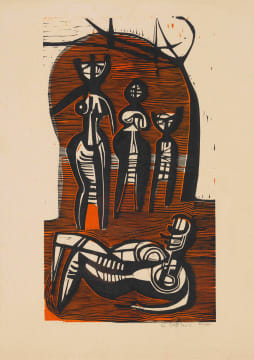 Cecil Skotnes; Four Figures