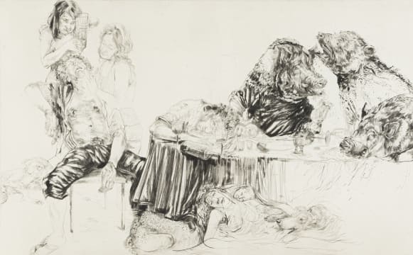 Diane Victor; Last Supper – Enswined