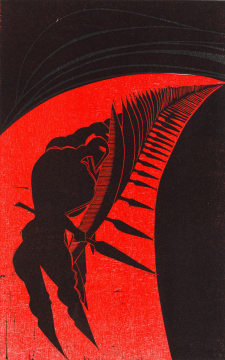 Cecil Skotnes; Shaka’s Regiment in Horn Formation, no. 15