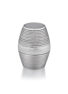 A William IV silver nutmeg grater, town and date mark indistinct, Sampson Mordan & Co