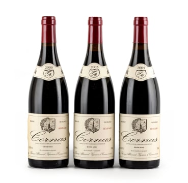 Thierry Allemand; Cornas Reynard; 2005; 3 (1 x 3); 750ml