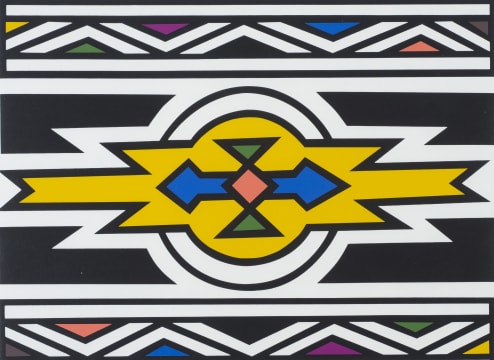 Esther Mahlangu; Abstract