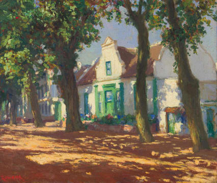 Edward Roworth; Dorp Street, Stellenbosch
