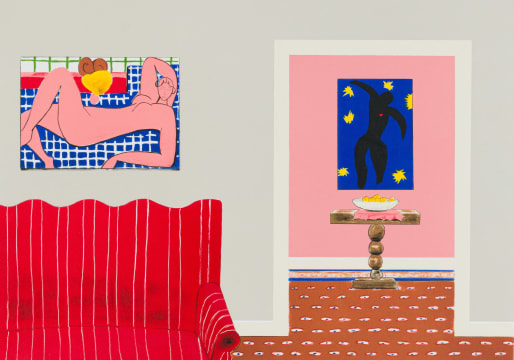 Sam Nhlengethwa; Tribute to Henri Matisse