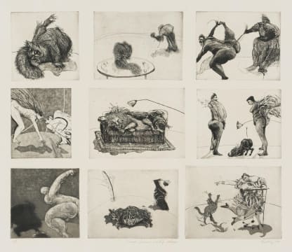 William Kentridge; Domestic Scenes – A Wildlife Catalogue