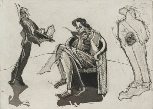 William Kentridge; Waiter
