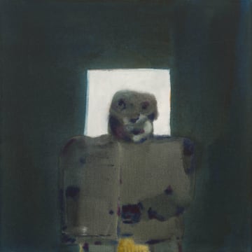 Robert Hodgins; Man in a Lighted Doorway