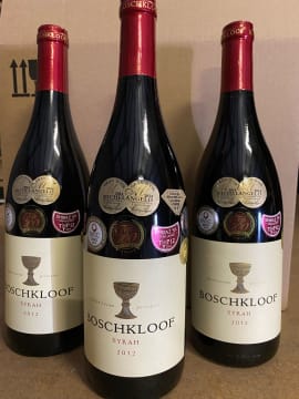 Boschkloof; Syrah; 2012; 6 (1 x 6); 750ml