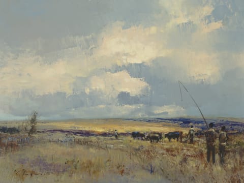 Christopher Tugwell; Herding Cattle