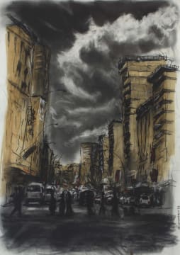 Themba Khumalo; Johannesburg Street Scene