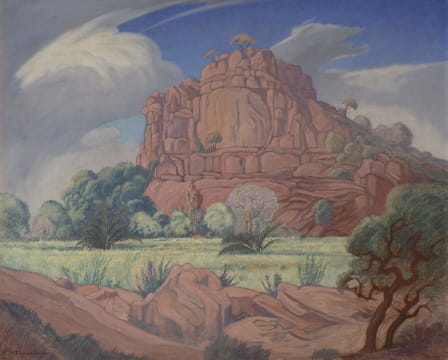 Jacob Hendrik Pierneef; Elephant Castle, Selati Rivier, Phalaborwa