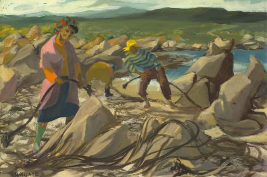 Marjorie Wallace; Gathering Kelp