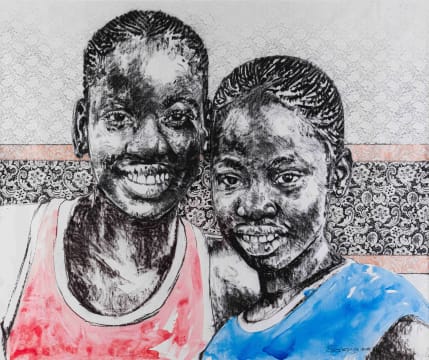 Bambo Sibiya; Two Girls