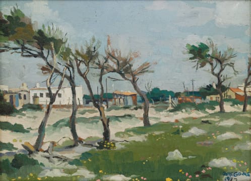 Gregoire Boonzaier; Cape South-Easter