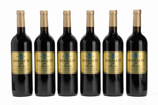Meerlust; Merlot; 2005; 6 (1 x 6); 750ml