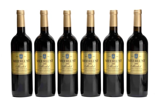 Meerlust; Merlot; 2005; 6 (1 x 6); 750ml
