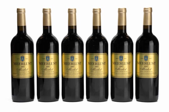 Meerlust; Merlot; 2007; 12 (1 x 12); 750ml