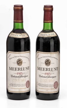 Meerlust; Cabernet Sauvignon; 1983; 2 (1 x 2); 750ml