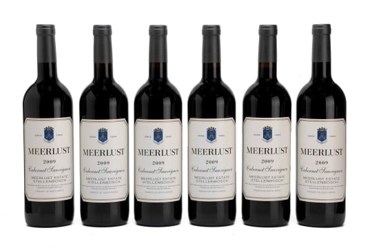 Meerlust; Cabernet Sauvignon; 2009; 6 (1 x 6); 750ml