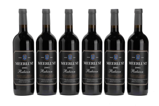 Meerlust; Rubicon; 2005; 6 (1 x 6); 750ml