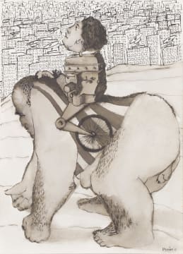 Stephen Allwright; SP Vest with Assembled Wheeled Figure