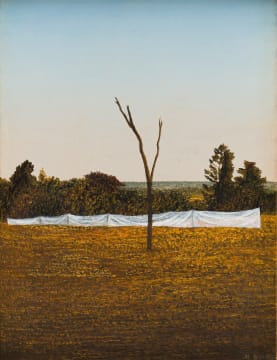Mathew Brittan; Like a Tree of the Field, Man Strives Forever Upwards, from the Painting in the Old Style series